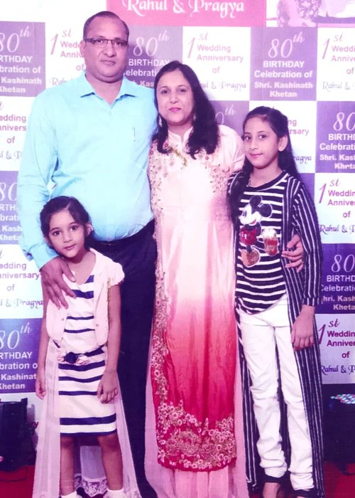 Shikha Singhal Family